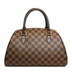 Louis Vuitton Rivera Damier Ebene Shoulder Bag Brown